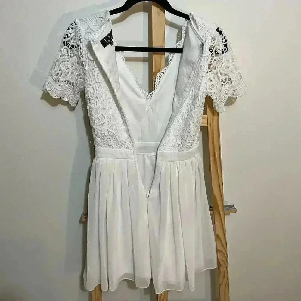 Lulus white dress size xs - Picture 9 of 11
